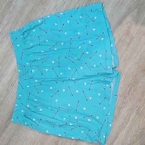 🩷🤍❤️Adorable Love in the air Boxers with Hearts & Arrows Size M/L